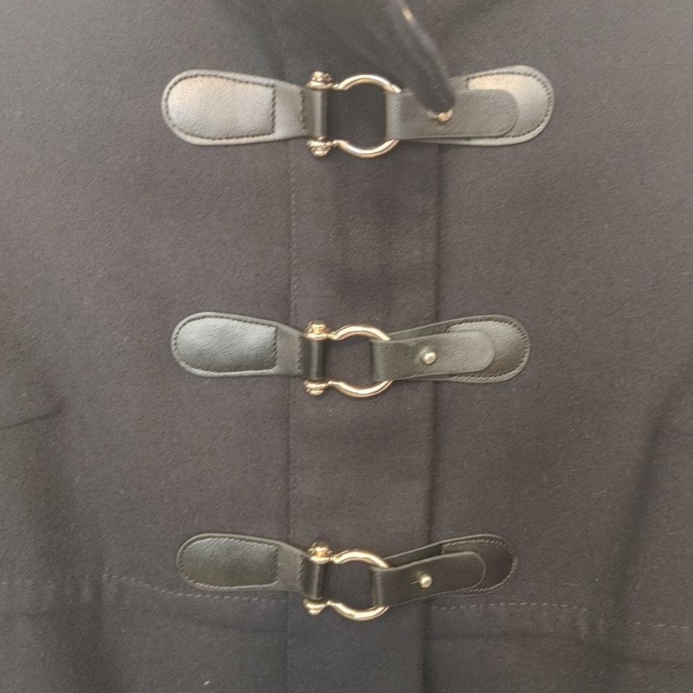 Top Shop Navy Dark blue Coat size 6 - Picture 6 of 6